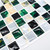 5 Pcs 3D Mosaic Tile Stickers DIY Waterproof PVC Self Adhesive Wall Stickers Tile Stickers for Home Kitchen