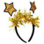 Cute Christmas Star Shaped Hair Hoop Fracture Resistance Star Shape Headband for FestivalGold 2022