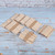400Pcs Ice Cream Sticks Natural Wood Craft Sticks DIY Ice Bar Stick Kitchen Supplies