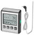 Digital Barbecue Food Thermometer Temperature Alarm BBQ Folding Probe Meat Thermometer