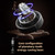 Manual Coffee Bean Grinder CNC Stainless Steel Hand Coffee Mill 5 Adjustable Settings Portable Hand Crank Burr Grinder for Drip Coffee / Espresso / French Press Perfect for Home Office and Camping