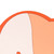 Pot Mat Heat Resistant Anti Slip Thickened Eco Friendly PVC Kitchen Countertop Hot Pad Tangerine