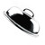 Pot Cover Household Stainless Steel Stir Fry Steaming Cooking Lid Multifunctional Circular 38cm