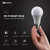 BroadLink BestCon LB1 WiFi Smart Bulb E27 LED Dimmable Light Lamp Phone APP BroadLink Remote Control Compatible with Alexa  Home for Voice Control, 2 pack