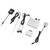 Water Pipe Leakage Detector High Sensitivity 4 Level Adjustment Leakage Detection Monitor with Earphone 110‑240V EU Plug