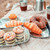 Camping Tinplate Outdoor Dinner Plate Multifunctional Kitchenware European Cutlery Portable Picnic Bowl Coffee Pattern