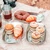 Camping Tinplate Outdoor Dinner Plate Multifunctional Kitchenware European Cutlery Portable Picnic Bowl Coffee Pattern
