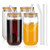 16 OZ Wide Mouth Mason Jar Set