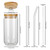16 OZ Wide Mouth Mason Jar Set