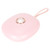 Vibrating Digital Alarm Clock Portable LED Electronic Digital Alarm Clock for Heavy Sleepers Students Children Rose Pink