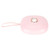 Vibrating Digital Alarm Clock Portable LED Electronic Digital Alarm Clock for Heavy Sleepers Students Children Rose Pink