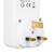 Countdown Timer Socket with 2 USB Ports 5V 2.1A Outlet Plug-in Time Controller Switch for Electrical Appliances -- UK Plug AC 230V