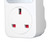 Countdown Timer Socket with 2 USB Ports 5V 2.1A Outlet Plug-in Time Controller Switch for Electrical Appliances -- UK Plug AC 230V
