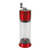 50mm Tobacco Grinder Spice Grass Herb Tobacco Grinder Manual Zinc Alloy Crusher Smoking Accessories Red