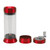 50mm Tobacco Grinder Spice Grass Herb Tobacco Grinder Manual Zinc Alloy Crusher Smoking Accessories Red