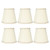 6PCS Modern Fabric Lampshade Light Cover Decoration for Home Chandelier Wall Pendant Lamp