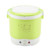 12V 100W 1L Electric Portable Multifunctional Rice Cooker Food Steamer for Cars (Green)