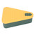 Reusable Pizza Storage Container Food Grade Silicone Pizza Storage Box with Lid Yellow Green