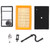 Air Filter Fuel Filter Sparking Plug Fuel Pipe Prefilter Sponge Assembly Kit Fit for STIHL TS400