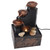USB Tabletop Water Fountain Wealth Attracting Feng Shui Running Water Ornaments Crafts With LED Lights for Home Living Room