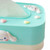 Cute Lift Tissue Box Rectangular Plastic Free Adjustable Lift Lifting Tissue Box for Bedroom Living Room Head Shaped Dog