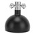 Black Coffee Powder Needle Type Distributor Double Bearing Rotation Coffee Tamper Height Adjustment Coffee Stirring Tool 53MM