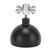 Black Coffee Powder Needle Type Distributor Double Bearing Rotation Coffee Tamper Height Adjustment Coffee Stirring Tool 53MM