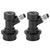 2PCS 1/4MFL Ball Lock Disconnects Kit for Homebrew Beer Soda Keg Liquid Connectors Adapter