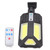Solar Wall Light IP65 Waterproof 3000LM 2400MAH Battery Motion Sensor Outdoor Lamp for Pathway Garden