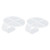 Nail Art Palette Acrylic Material High Transparency Handle Design Simple Operation Makeup Mixing Tray