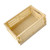 Mini Foldable Plastic Basket Collapsible Storage Crate for Organizing Storage Home Kitchen Bedroom Bathroom Office Light Yellow