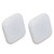 2PCS Plug in Night Light 0.5W Dimmable Dusk to Dawn Sensor Soft Lighting Small Night Light 220‑240V for Bedroom Hallway UK Plug