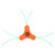 Universal ABS Grass Cutter Trimmer Head With Line String Brush Cutter Lawn Mower