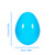 24Pcs Easter Egg Set Plastic Eggs with Bunny Toy Funny Easter Pinch Toy Gift for Kids Friends Easter Party Decor