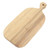 Wood Cutting Board with Handle Hand Polished Beautiful Chopping Board Bread Board for Displaying Preparing Food Small