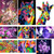 Diamond Painting DIY 5D Purple Elf Diamond Painting Cube Round Shape Full Drilled Diamond Paintings Kits Arts Craft for Room Wall Decoration