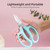10 Piece Garden Flower Scissors, Sharp Stainless Steel Floral Shears, Trimming Plant Scissors All Purpose Shears Gardening Tools, Pruning Shears for Gardening with Comfortable Handle