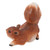 Squirrel Garden Decor Outside Funny Resin Statue Courtyard Balcony Outdoor Ornament S Scratch Mouth Shape