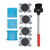 8pcs Furniture Mover Easy Moving 360 Degree Rotation Wheels Furniture Slides Kit for Heavy Loads Furniture