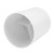 Utensil Holder 360 Degree Rotatable Simple Chopstick Basket Tableware Storage Container for Home Kitchen White