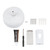 Stainless Steel Wall mounted Retractable Drying Clothesline Indoors Outdoors(Grey)