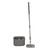 Rotating Mop Bucket Set Self Wringing Wet Dry Use Microfiber Spin Mop Cleaning Set with Replacement Mop Pads