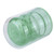 200ml DoubleLayer Glass Mug HeatResistant 3 Dimensional Spiral Cup for Office Home School(Green )