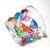 Whiskey Glass Multicolor 320ml Short Drinking Glass for Home