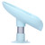 Leaf Shaped Soap Box Soap Storage Container Case for Bathroom Shower Home Outdoor Travel Blue