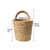 Seagrass Storage Basket Wall Hanging Basket Storage Rack Garden Plant Basket Pushgrass Hanging Basket Hanging Pot