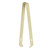 Cocktail Tong Thickened Rhombus Stainless Steel Food Ice Sugar Cube Tong for Bar Gold Plating