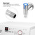 G1/2" Stainless Steel Laundry Bathroom Washing Machine Wall Mounted Water Faucet Tap