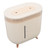 Humidifier 2L Capacity USB Charging Delicate Double Spray Humidifier with Colorful Lights Yellow