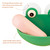 Wall Mounted Frog Cartoon Soap Holder Case Dish with Suction Cups